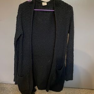 Tillys black cardigan